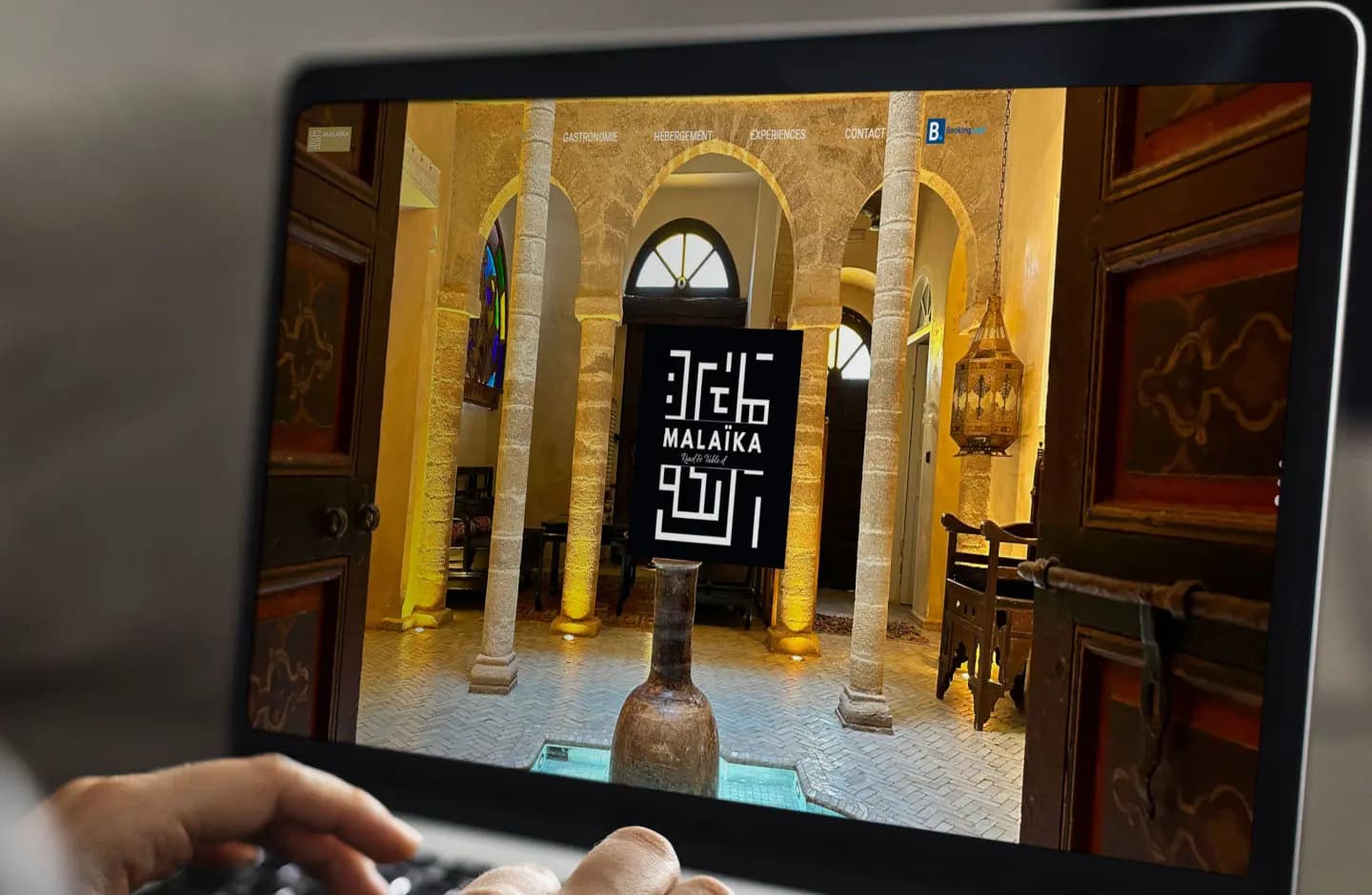 Screenshot du projet Riad Malaïka